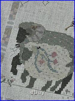 Shepherd's Bush The WOOL GATHERER Cross Stitch Finished