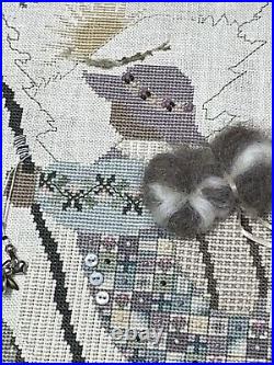 Shepherd's Bush The WOOL GATHERER Cross Stitch Finished