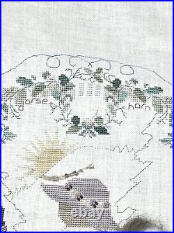 Shepherd's Bush The WOOL GATHERER Cross Stitch Finished