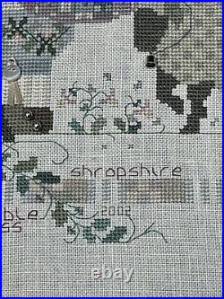 Shepherd's Bush The WOOL GATHERER Cross Stitch Finished