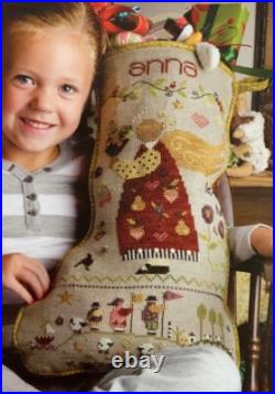 Shepherds Bush Heirloom Cross Stitch Christmas Stocking Kit Anna Beautiful