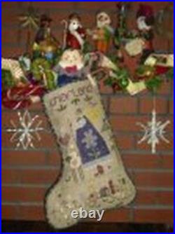 Shepherds Bush Heirloom Cross Stitch Christmas Stocking Kit Charland- Gorgeous