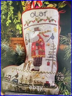 Shepherds Bush Heirloom Cross Stitch Christmas Stocking Kit Olaf New Release