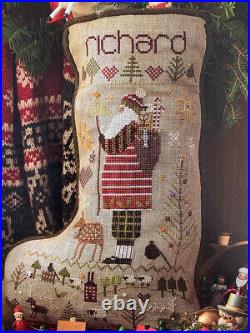 Shepherds Bush Heirloom Cross Stitch Christmas Stocking Kit Richard Gorgeous