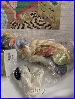 Silver Needle Good Ight Moon Green Room Needlepoint KIT