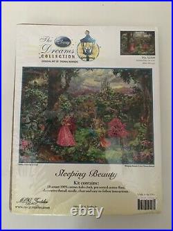 Sleeping Beauty Thomas Kinkade Disney Dreams Cross Stitch Kit 16x12
