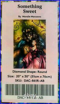 Something Sweet Diamond Art Club DAC Painting Mandie Manzano Beauty & the Beast