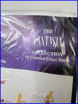 Sorcerer's Apprentice Mickey Disney Fantasia Collection Cross Stitch Kit F1 READ