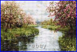 Spring Landscape B545L Luca-S Counted Cross-Stitch Kit