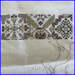 Stickideen von der Wiehenburg Patchwork Quaker Counted Cross Stitch Kit Started Stickideen von der Wiehenburg Patchwork Quaker Counted Cross Stitch Kit Started