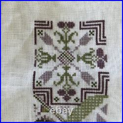Stickideen von der Wiehenburg Patchwork Quaker Counted Cross Stitch Kit Started Stickideen von der Wiehenburg Patchwork Quaker Counted Cross Stitch Kit Started