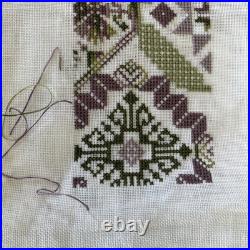 Stickideen von der Wiehenburg Patchwork Quaker Counted Cross Stitch Kit Started Stickideen von der Wiehenburg Patchwork Quaker Counted Cross Stitch Kit Started