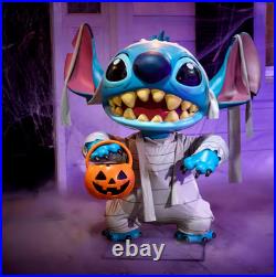 Stitch 3 FT Motion Animated LED Halloween Decoration Outdoor Spooky Yard Decor