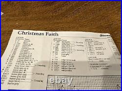 Stoney Creek Designer Series Christmas Faith Cross Stitch Kit