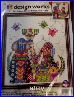 Su25 New Design Works Patchwork Dogs #3372 Counted Cross Stitch Kit Su25 New Design Works Patchwork Dogs #3372 Counted Cross Stitch Kit