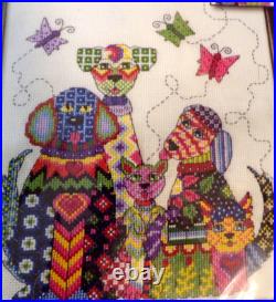 Su25 New Design Works Patchwork Dogs #3372 Counted Cross Stitch Kit Su25 New Design Works Patchwork Dogs #3372 Counted Cross Stitch Kit