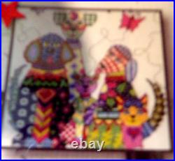 Su25 New Design Works Patchwork Dogs #3372 Counted Cross Stitch Kit Su25 New Design Works Patchwork Dogs #3372 Counted Cross Stitch Kit