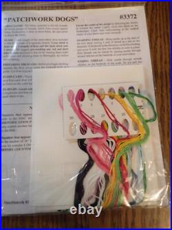 Su25 New Design Works Patchwork Dogs #3372 Counted Cross Stitch Kit Su25 New Design Works Patchwork Dogs #3372 Counted Cross Stitch Kit