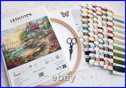 Sunrise by the Sea L8068 LetiStitch Counted Cross Stitch Kit