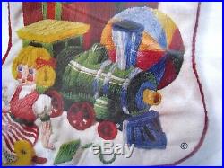 Sunset Crewel Stitchery Embroidery Holiday Stocking KIT, CHRISTMAS PUPPY, 2022,18