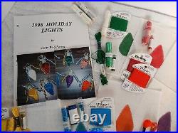 Susan Portra 8 Ornaments Christmas Light HP Canvas Threads Beads Needlepoint KIT