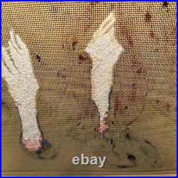 Susan Roberts hand painted canvas number three blaze horses kit