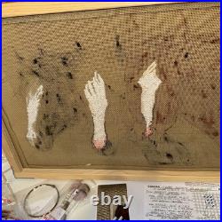 Susan Roberts hand painted canvas number three blaze horses kit