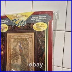 TERESA WENTZLER Peacock Tapestry Cross Stitch Kit 22.5 X 14.5 NEW SEALED