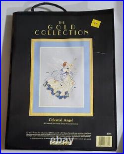 THE GOLD COLLECTION Cross Stitch DIMENSIONS Celestial Angel LAINE GORDON #3755