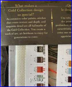 TWILIGHT'S CALM Lake Dimensions Gold Cross Stitch Kit 70-35261 by Darrell Bush