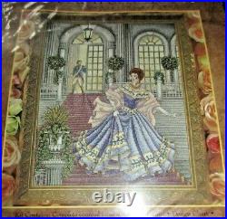 Teresa Wentzler Stroke of Midnight Counted Cross Stitch Kit Evenweave, Beads