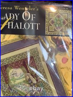 Teresa Wentzler's LADY OF SHALLOT, Counted X Stich Kit, Brand New Factory Sealed Teresa Wentzler's LADY OF SHALLOT, Counted X Stich Kit, Brand New Factory Sealed