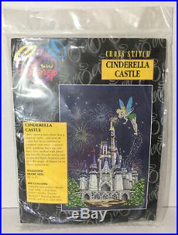 The Art Of Disney Tinker Bell Cinderella's Castle Cross Stitch Kit