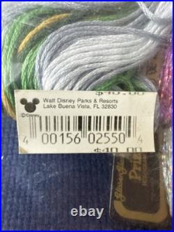 The Art of Disney Cinderella Castle Cross Stitch Kit New Sealed Tinkerbell 16x20