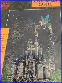 The Art of Disney Cinderella Castle Cross Stitch Kit Sealed Rare OOP
