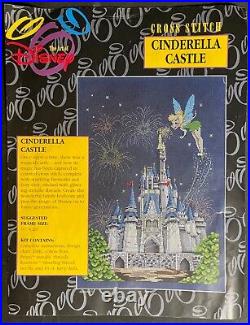 The Art of Disney Cinderella Castle -Ultra Rare -Cross Stitch kit -Free Ship