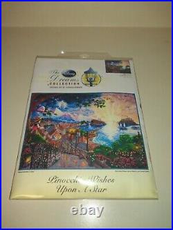 The Disney Dream Collection Pinocchio Wishes Upon A Star Cross Stitch Kit