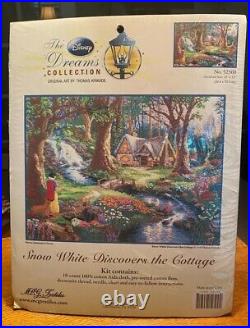 The Disney Dreams Collection Thomas Kinkade Snow White Cross Stitch 52500 16X12