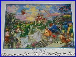 The Dreams Collection Thomas Kinkade Beauty And The Beast Cross Stitch Kit BNIP