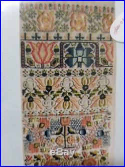 The Essamplaire HANNAH THORNBUSH 1750 COMPLETE Silk cross stitch KIT