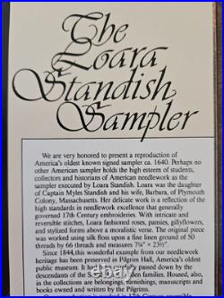 The Examplarey Sampler Collection THE LOARA STANDISH SAMPLER 35ct Linen Kit NIB The Examplarey Sampler Collection THE LOARA STANDISH SAMPLER 35ct Linen Kit NIB