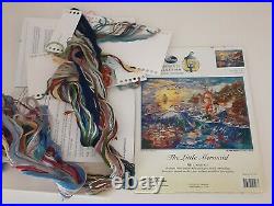 The Little Mermaid Disney Dreams Cross Stitch Kit 52507 16x12 Thomas Kinkade