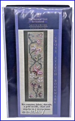 The National Trust for Scotland Needlework Cross Stitch Bookmark NEW Rare Kit