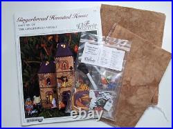 The Victoria Sampler #153 Gingerbread Haunted House + Linen + Accessory Pack