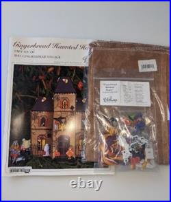 The Victoria Sampler #153 Gingerbread Haunted House + Linen + Accessory Pack The Victoria Sampler #153 Gingerbread Haunted House + Linen + Accessory Pack