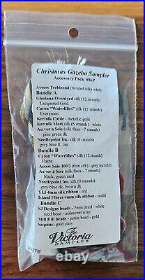 The Victoria Sampler Christmas Gazebo Sampler Cross Stitch Chart With