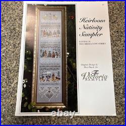 The Victoria Sampler Heirloom Nativity Sampler 2 Accessory Packs Thea Dueck