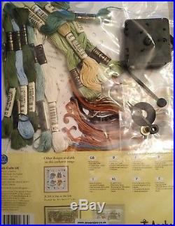 The World Of Beatrix Potter Peter Rabbit Clock Sampler Cross Stitch Kit, Anchor