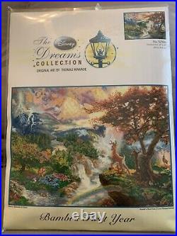 The disney dreams collection cross stitch Kit BAMBIS FIRST YEAR 2010
