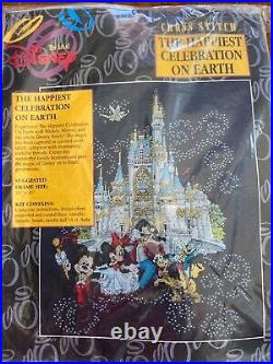 The happiest celeration on Earth the art of Disney cross stitch kit